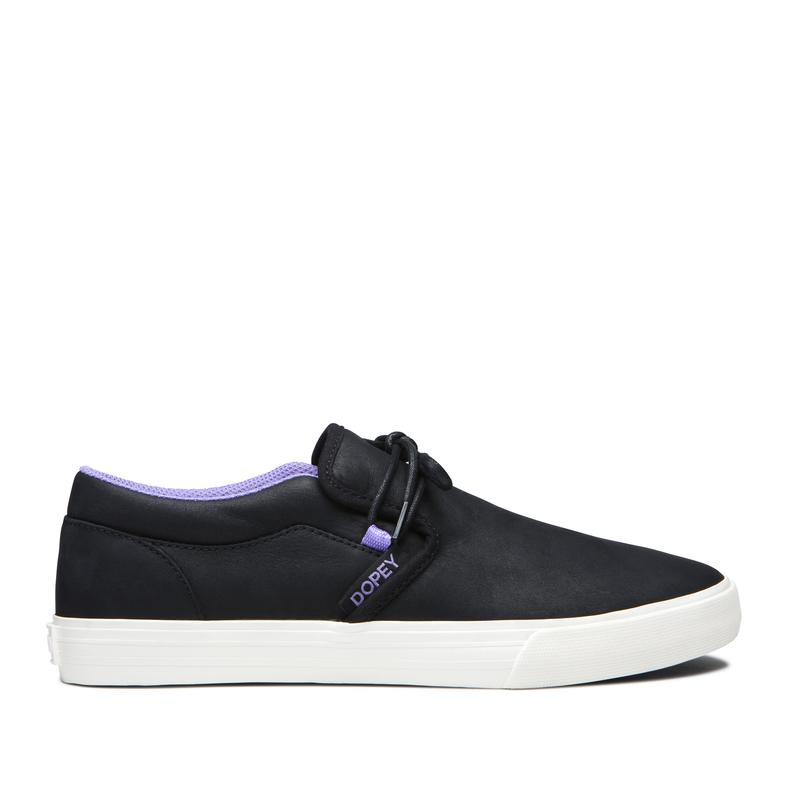 Supra CUBA Sneaker Low Damen Schwarz Lagerverkauf NPLVS7426